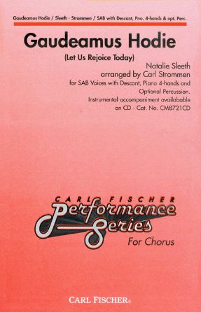 Gaudeamus Hodie SAB - Natalie Sleeth, Arr. Carl Strommen