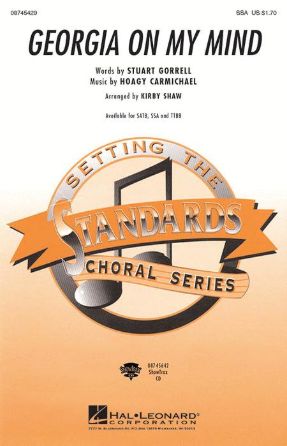 Georgia On My Mind SSA - Arr. Kirby Shaw