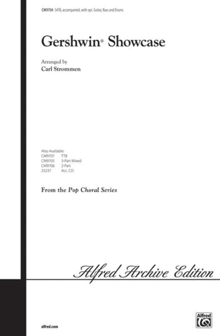 Gershwin Showcase TTB - Arr. Carl Strommen