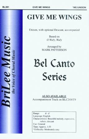 Give Me Wings Unison - Mark Patterson