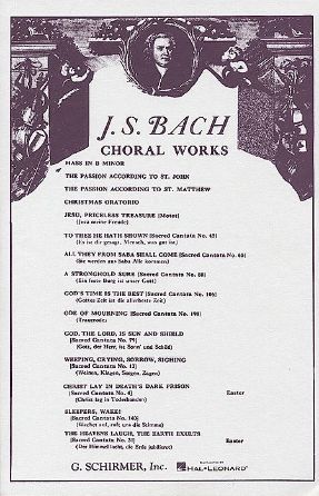 Gloria (Mass in B minor) SATB - J.S. Bach