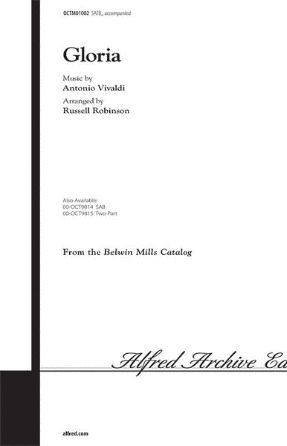 Gloria SATB - Vivaldi, arr. Russell Robinson