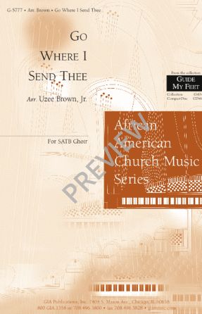Go Where I Send Thee - Arr. Uzee Brown, Jr
