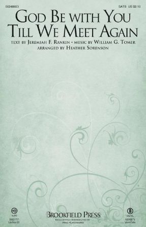 God Be With You Till We Meet Again SATB - Arr. Heather Sorenson