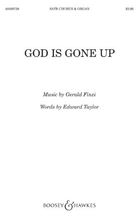God Is Gone Up SATB - Gerald Finzi