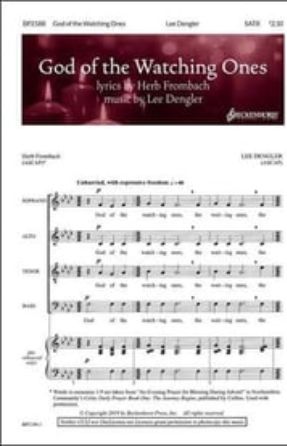 God of the Watching Ones SATB - Lee Dengler