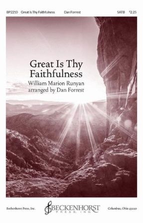 Great Is Thy Faithfulness SATB - Arr. Dan Forrest