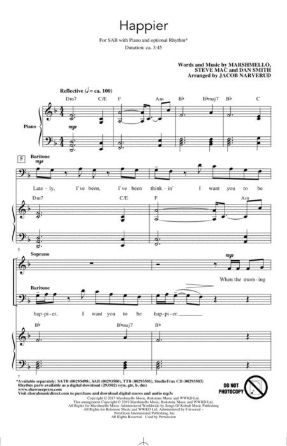 Happier SAB - Arr. Jacob Narverud