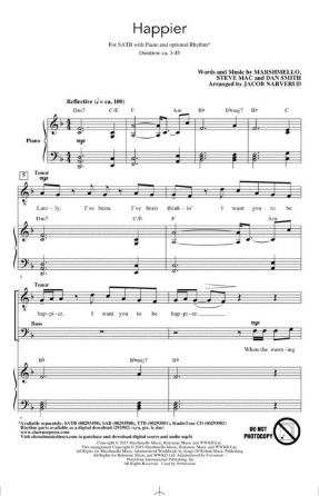 Happier SATB - Arr. Jacob Narverud