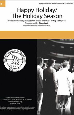 Happy Holiday The Holiday Season SATB - arr. Adam Scott