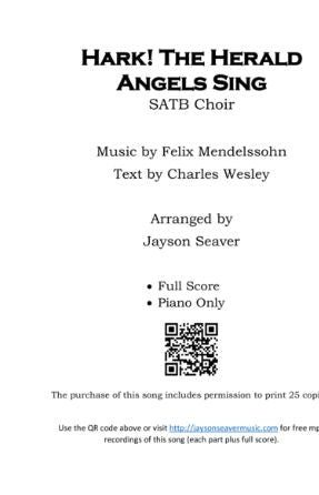 Hark (in 7-8) SATB - Felix Mendelssohn