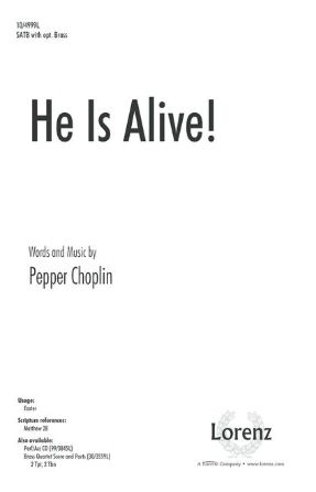 He Is Alive! SATB - Pepper Choplin