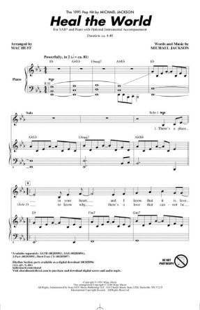 Heal The World SAB - Arr. Mac Huff