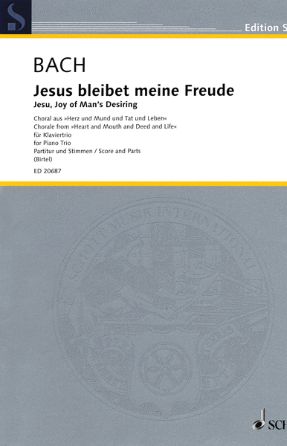 Herz und Mund (Herz und Mund und Tat und Leben, BWV 147) SATB - J.S. Bach