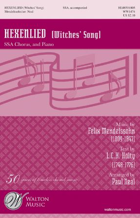 Hexenlied SSA - Felix Mendelssohn, Arr. Paul Neal