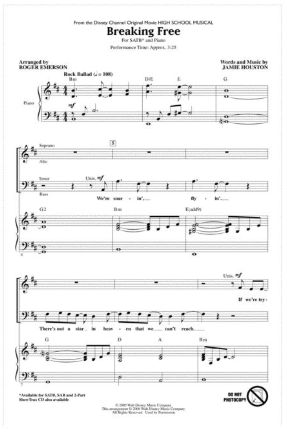 High School Musical SATB - arr. Roger Emerson