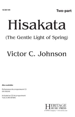 Hisakata 2-Part - Victor C. Johnson