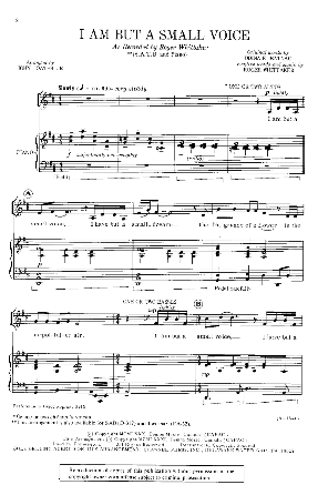I Am But A Small Voice SATB - arr. John Coates, Jr
