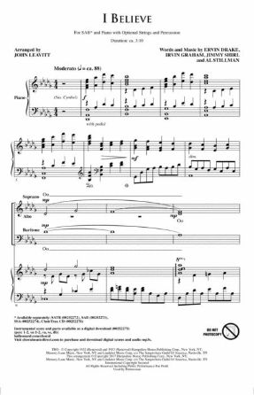 I Believe SAB - Arr. John Leavitt