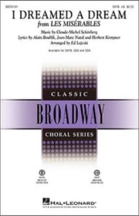 I Dreamed a Dream SATB - arr. Ed Lojeski