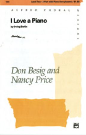 I Love A Piano 2-Part - Arr Don Besig