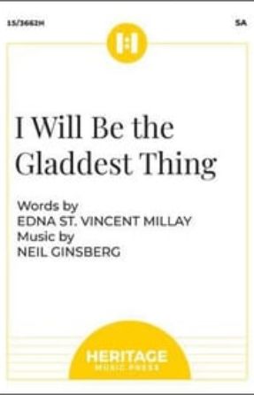 I Will Be the Gladdest Thing SA - Neil Ginsberg
