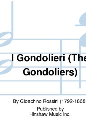 I Gondolieri SATB - Gioachino Rossini