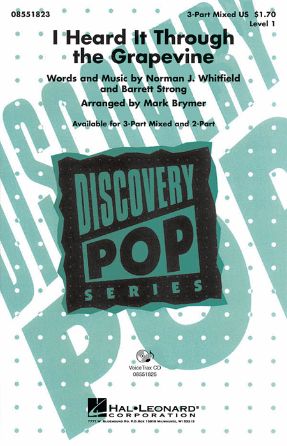 I Heard It Through The Grapevine 3-Part Mixed - Arr. Mark Brymer