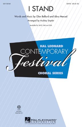 I Stand SATB - Arr. Audrey Snyder
