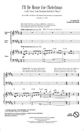 I'll Be Home For Christmas SATB - Arr. Mark Hanson