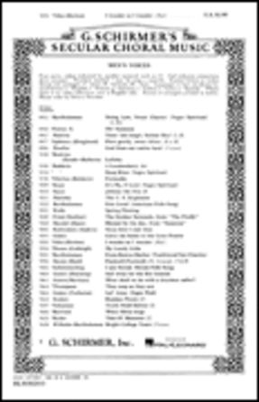 I Wonder As I Wander TTBB - Arr. John Jacob Niles And Lewis Henry Norton