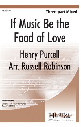 If Music Be The Food Of Love 3-Part Mixed - Arr. Russell Robinson