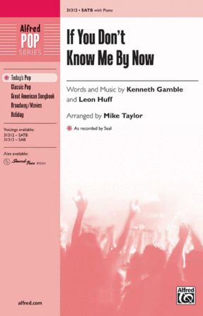 If You Don't Know Me By Now SATB - Arr. Mike Taylor