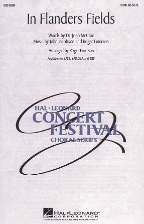 In Flanders Fields SATB - arr. Roger Emerson