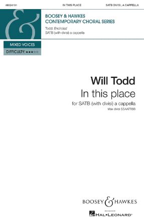 In This Place SATB - Will Todd