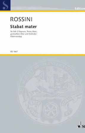 Introduction (Stabat Mater) SATB - Gioacchino Rossini