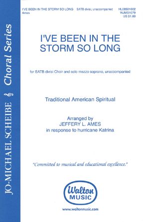 I've Been In the Storm So Long SATB - Arr. Jeffrey L. Ames