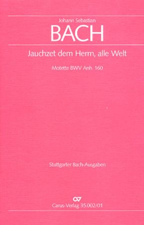 Jauchzet Alle Dem Herrn BWV 160 - Bach