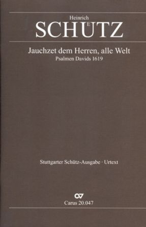 Jauchzet Dem Herren SSAATTBB Key of G - Heinrich Schutz
