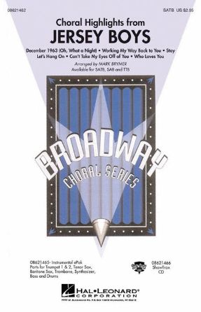 Jersey Boys Choral Highlights SAB - Arr. Mark Brymer