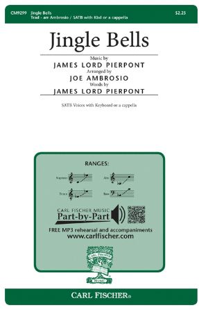 Jingle Bells SATB - Arr. Joe Ambrosio
