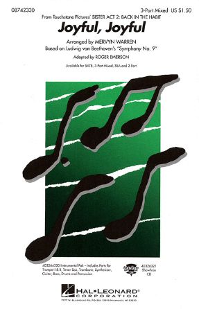 Joyful, Joyful 3-Part Mixed - Arr. Mervyn Warren, Adapted By Roger Emerson