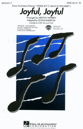 Joyful, Joyful SATB - Arr. Mervyn Warren, Adapted By Roger Emerson