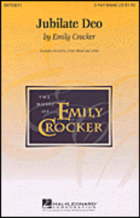 Jubilate Deo 2-Part - Emily Crocker