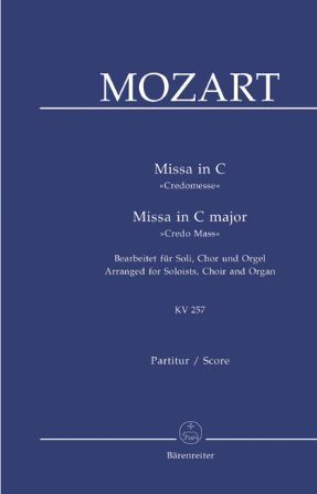 Kyrie (Credo Mass In C major K 257) SATB - Mozart