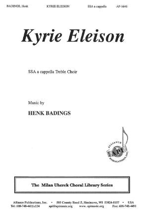 Kyrie Eleison SSA - Henk Badings