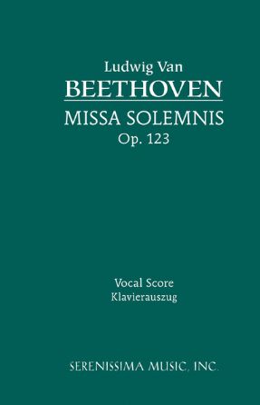 Kyrie (Missa Solemnis, Op. 123) SATB - Beethoven