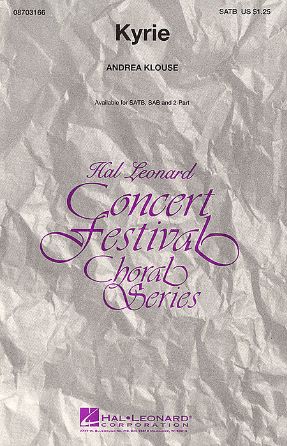 Kyrie SAB - Andrea Klouse