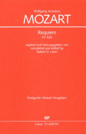 Kyrie SATB (Requiem) - Mozart, Ed. Robert Levin