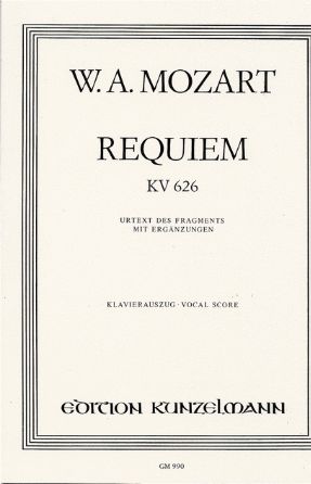 Lacrimosa (Requiem) SATB - Mozart, ed. Cameron F. LaBarr